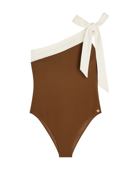 Josh V Azine Swimsuit - Brown Ecru