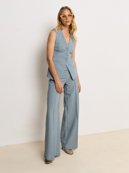 Josh V Michella Pants - Sky Blue Melange