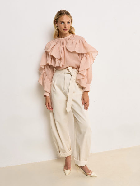 Josh V Josh V Bodina Blouse - Dusty Pink