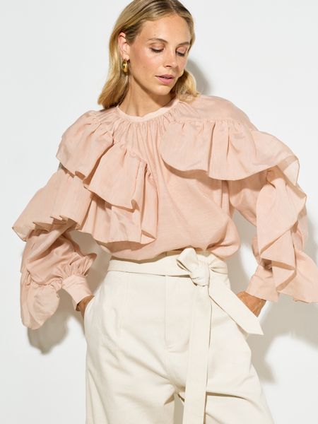 Josh V Bodina Blouse - Dusty Pink