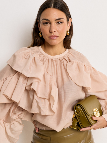 Josh V Josh V Bodina Blouse - Dusty Pink