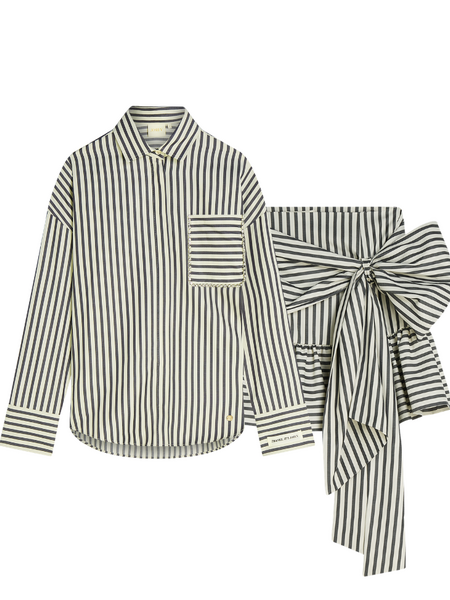 Josh V Lexx Combi Set - Dark Blue Stripe