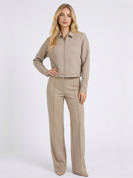 Guess Annie Straight Leg Jogger - Totally Taupe