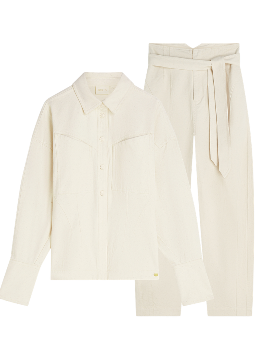 Josh V Josh V Micah Combi Set - Ecru