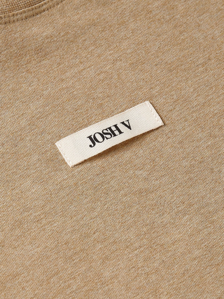 Josh V Sue T-Shirt - Light Khaki Melange Josh V Josh V Sue T-Shirt - Light Khaki Melange