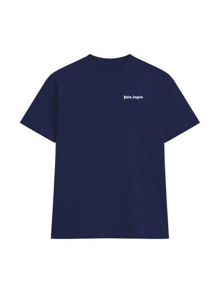 Palm Angels BWN Classic Logo Tee - Navy