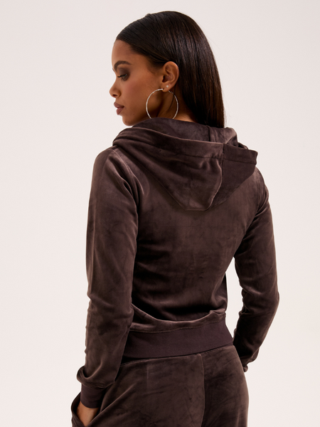 Juicy Couture Juicy Couture Robertson Hoodie Gold - Java