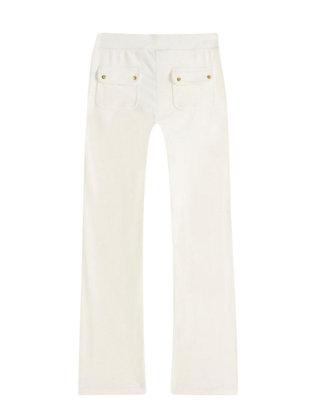 Juicy Couture Juicy Couture Del Ray Pocketed Pant - Sugar Swizzle