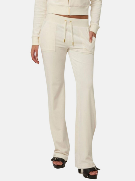 Juicy Couture Juicy Couture Del Ray Pocketed Pant - Sugar Swizzle