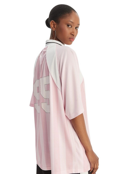 Juicy Couture Juicy Couture Juicy Football Polo - Cherry Blossom