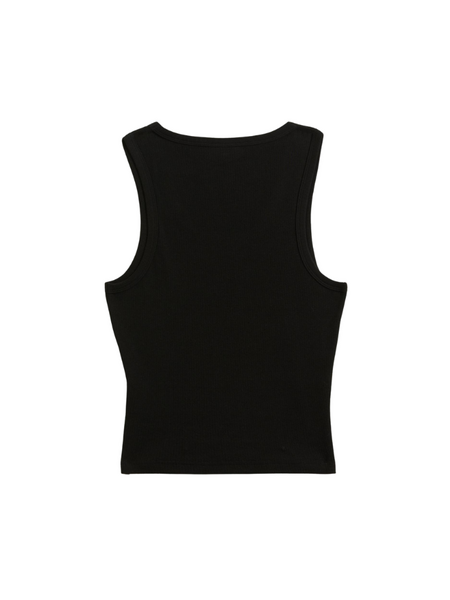 Juicy Couture Juicy Couture Thin Strap Racer Vest - Black