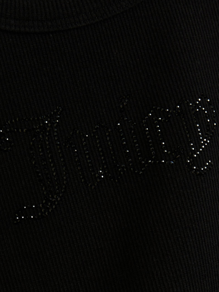 Juicy Couture Juicy Couture Thin Strap Racer Vest - Black