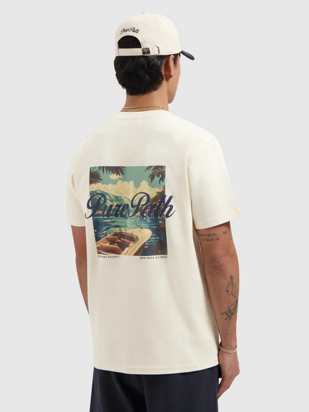 Pure Path Riva View T-shirt - Ecru