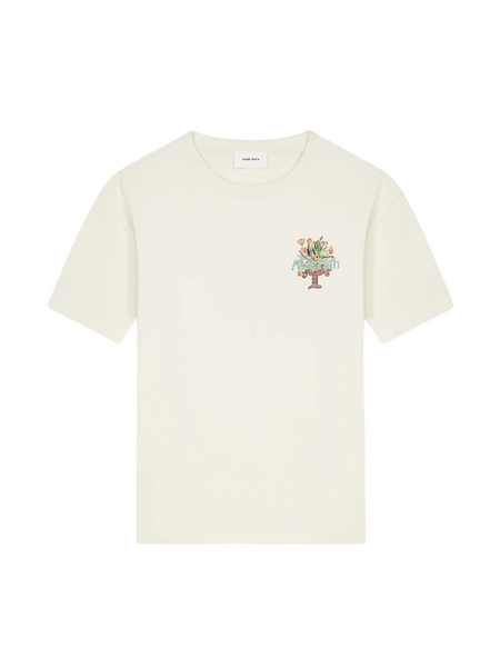 Pure Path Flower Vase T-shirt - Ecru