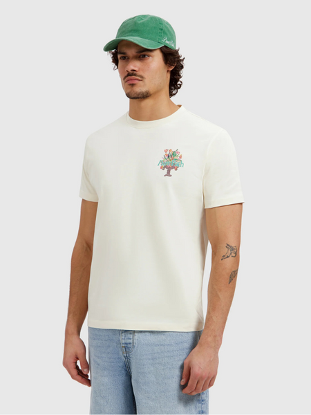Pure Path Flower Vase T-shirt - Ecru