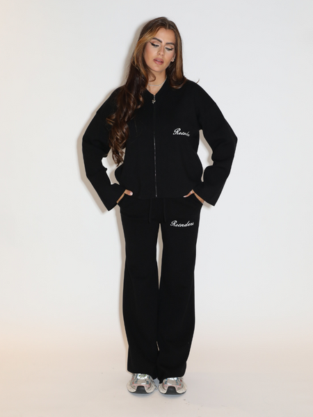 Reinders Reinders Lounge Pants Wide - True Black