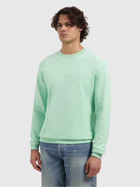 Pure Path Trio of Flowers Crewneck - Mint Pure Path Trio of Flowers Crewneck - Mint