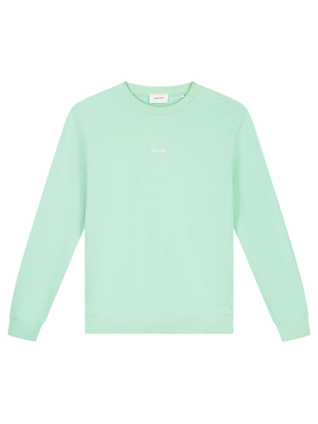 Pure Path Trio of Flowers Crewneck - Mint Pure Path Trio of Flowers Crewneck - Mint