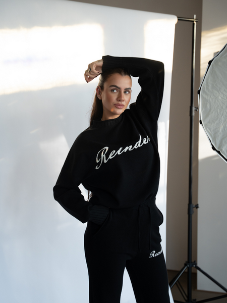Reinders Reinders Lounge Sweater Reinders - True Black