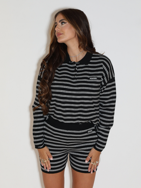 Reinders Paloma polo sweater - True Black