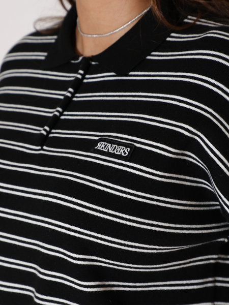 Reinders Reinders Paloma polo sweater - True Black