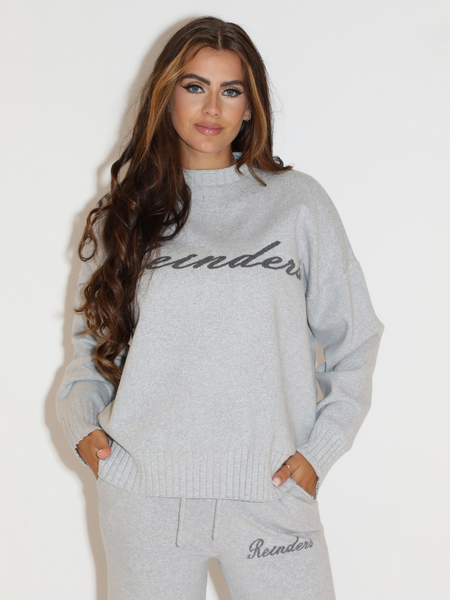Reinders Reinders Lounge Sweater Reinders - Light Grey Melange