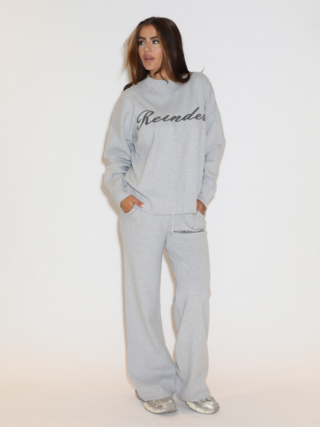 Reinders Reinders Lounge Sweater Reinders - Light Grey Melange