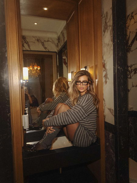 Reinders Reinders Paloma Polo Sweater - Light Grey Melange