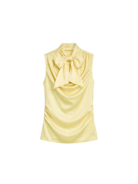 Nikkie Nikkie Provo Satin Top - Lemonade