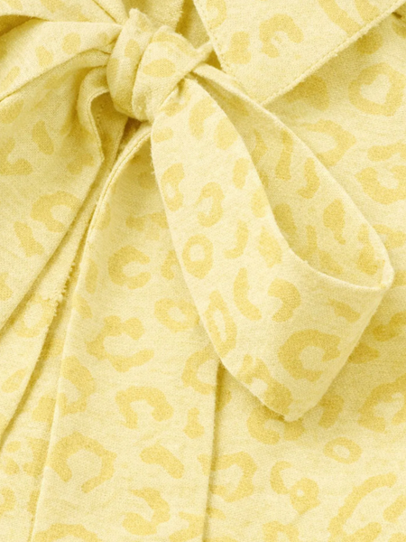 Nikkie Nikkie Pragues Leopard Blouse - Lemonade