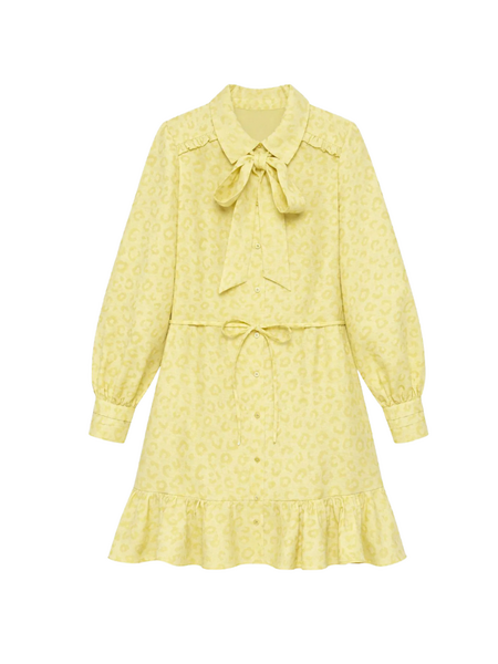 Nikkie Nikkie Pragues Leopard Dress - Lemonade