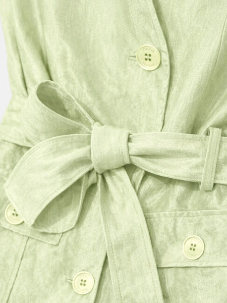 Nikkie Nikkie Porlamar Wrap Blouse - Aloe Vera