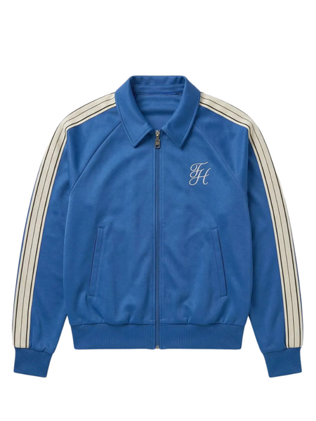 Fifth House Fifth House Gino Track Jacket - Dejavu Blue
