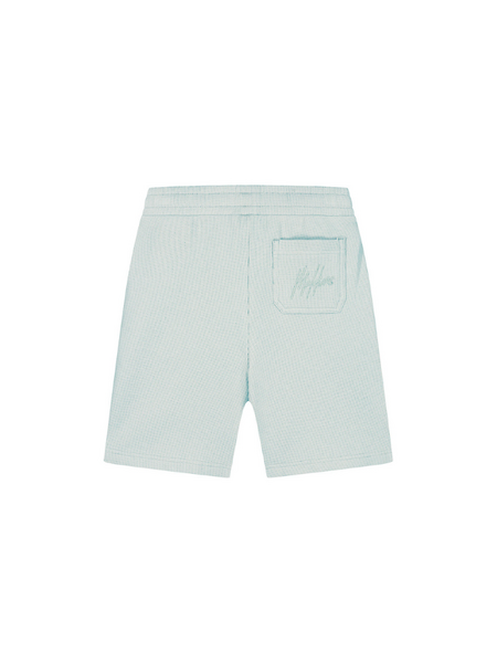 Malelions Malelions Kids Waffle Shorts - Ocean Grey