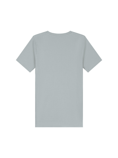 Malelions Malelions Kids Waffle T-Shirt - Ocean Grey