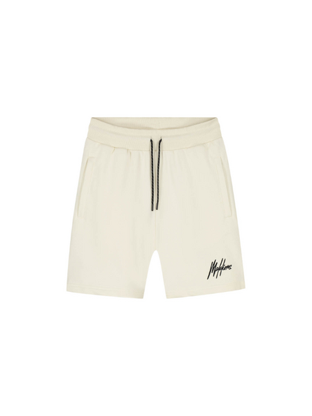 Malelions Sport Logo Shorts - Off-White
