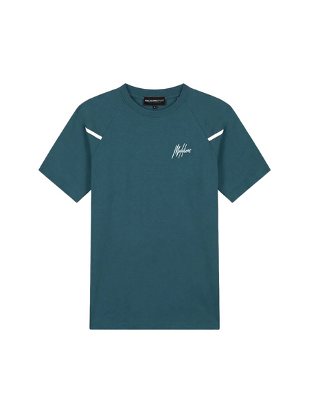 Malelions Sport Counter T-Shirt - Cyan