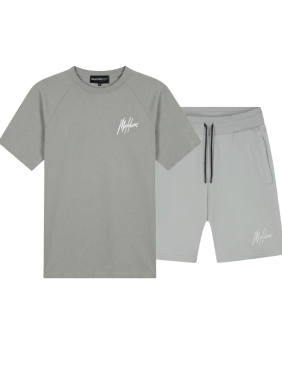 Malelions Malelions Sport Logo Combi-Set - Ocean Grey