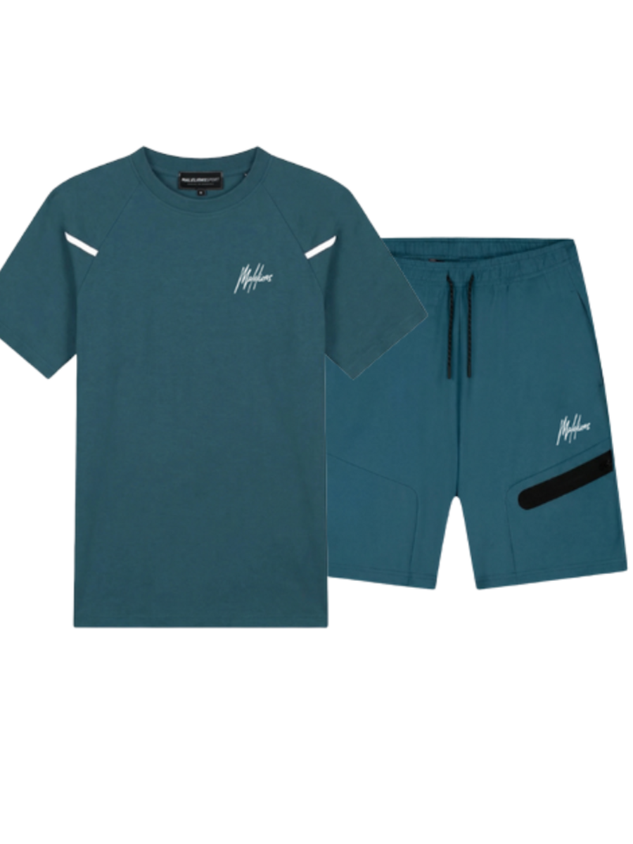 Malelions Malelions Sport Counter Combi-Set - Cyan