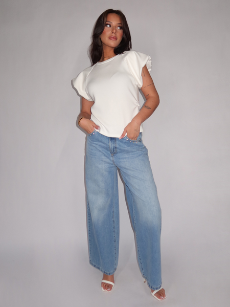 Rinascimento Rinascimento Pantaloni Jeans - Blu Indaco