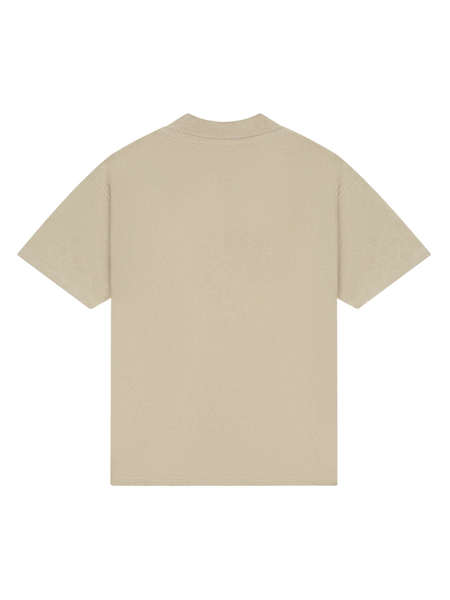 Malelions Malelions Emblem Towelling T-Shirt - Light Taupe
