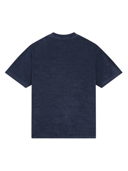 Malelions Malelions Emblem Towelling T-Shirt - Navy