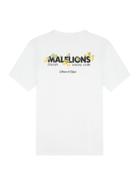 Malelions Malelions Limone Di Capri T-Shirt - White