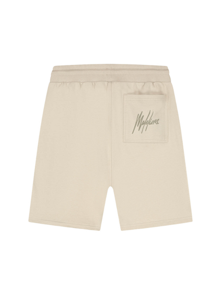 Malelions Malelions Striped Signature Short - Light Taupe