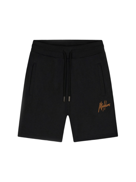Malelions Striped Signature Short - Black