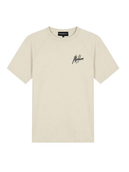 Malelions Sport Logo Raglan T-Shirt - Off-White