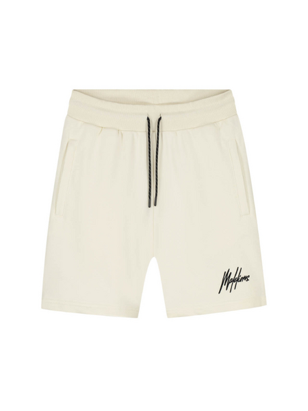 Malelions Sport Logo Shorts - Off-White