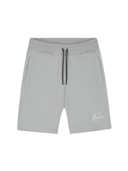 Malelions Sport Logo Shorts - Ocean Grey