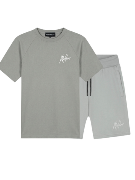 Malelions Sport Logo Combi-Set - Ocean Grey
