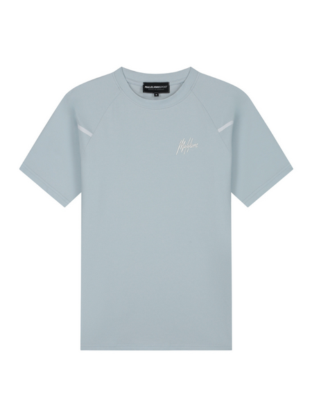 Malelions Sport Counter T-Shirt - Light Blue